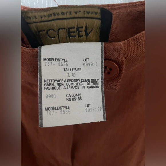 LOUBEN vintage linen suit - Picture 4 of 7